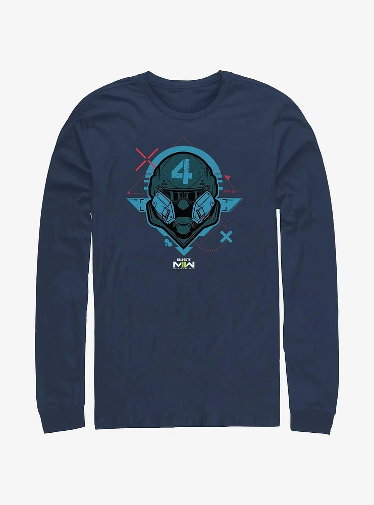 Call of Duty War Face Long-Sleeve T-Shirt