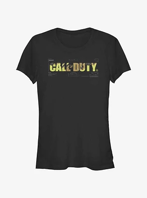 Call of Duty Tactical Camo Logo Girls T-Shirt