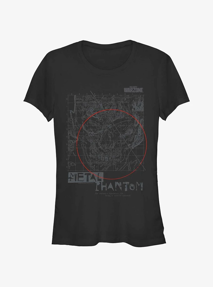 Call of Duty: Warzone Metal Phantom Girls T-Shirt