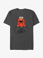 Sesame Street Elmo You Ok Heart T-Shirt