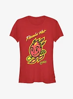 Cheetos Flaming Fire Girls T-Shirt