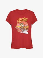 Cheetos Surfing Chester Catching Waves Girls T-Shirt