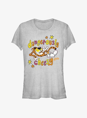 Cheetos Dangerously Cheesy Drawn Girls T-Shirt