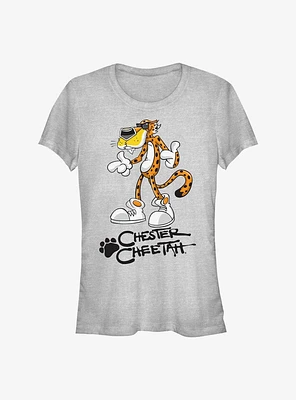 Cheetos Chester Cheetah Stand Girls T-Shirt