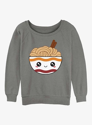 Maruchan Noodle Bowl Girls Slouchy Sweatshirt