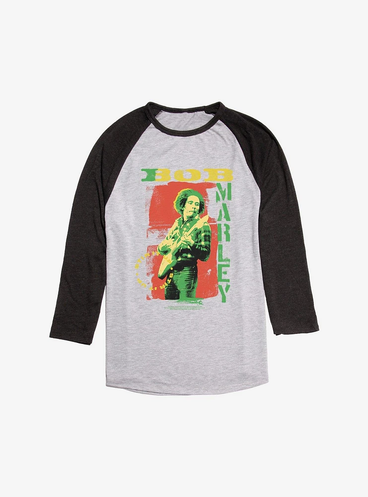 Bob Marley Stir It Up Raglan