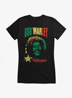 Bob Marley Catch A Fire Girls T-Shirt
