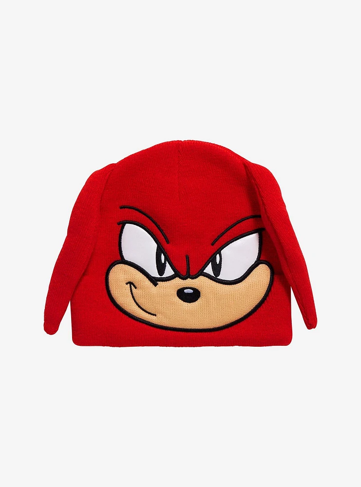 Sonic The Hedgehog Knuckles 3D Ear Beanie