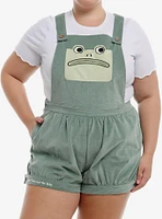 Over The Garden Wall Greg Frog Shortalls Plus