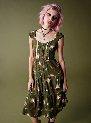 Her Universe Studio Ghibli® My Neighbor Totoro Foliage Midi Dress