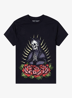 Skeleton Reaper Prayer T-Shirt