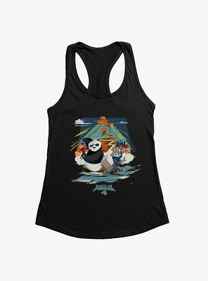 Kung Fu Panda 4 Adventure Womens Tank Top