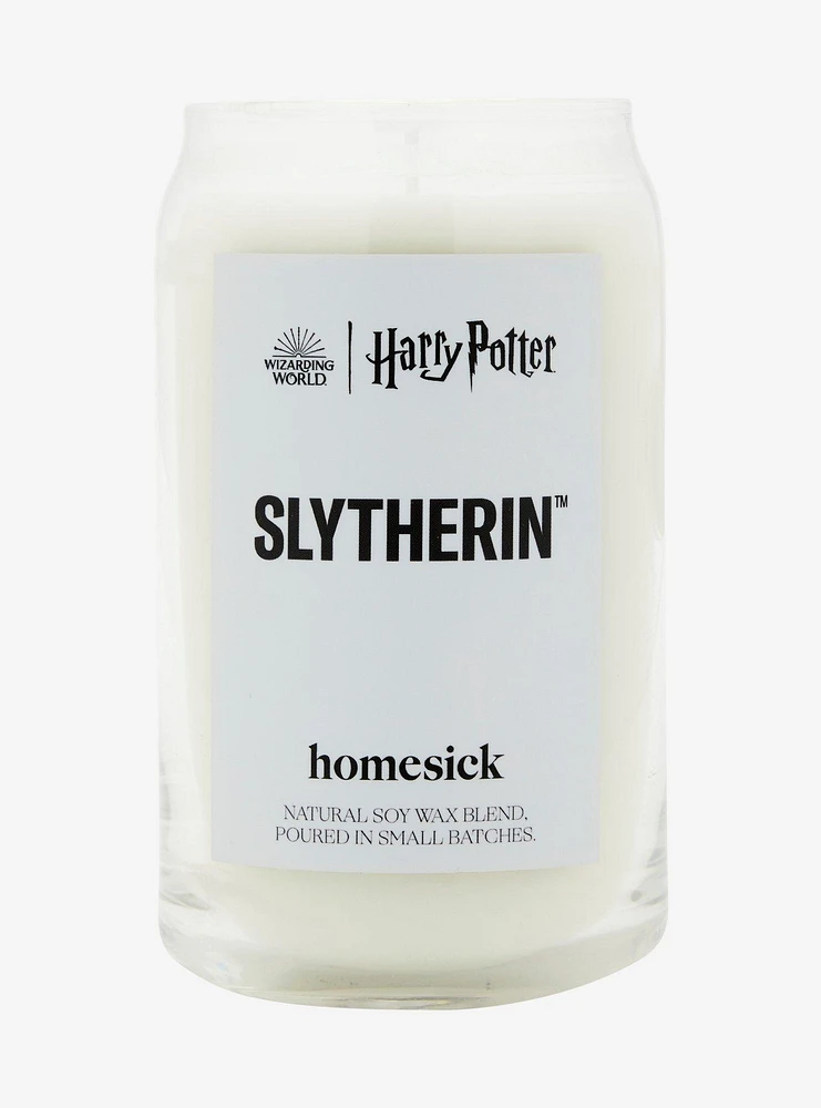 Homesick Harry Potter Slytherin Candle