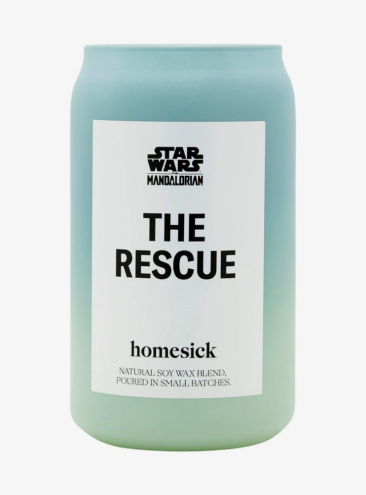 Homesick Star Wars The Mandalorian The Rescue Candle