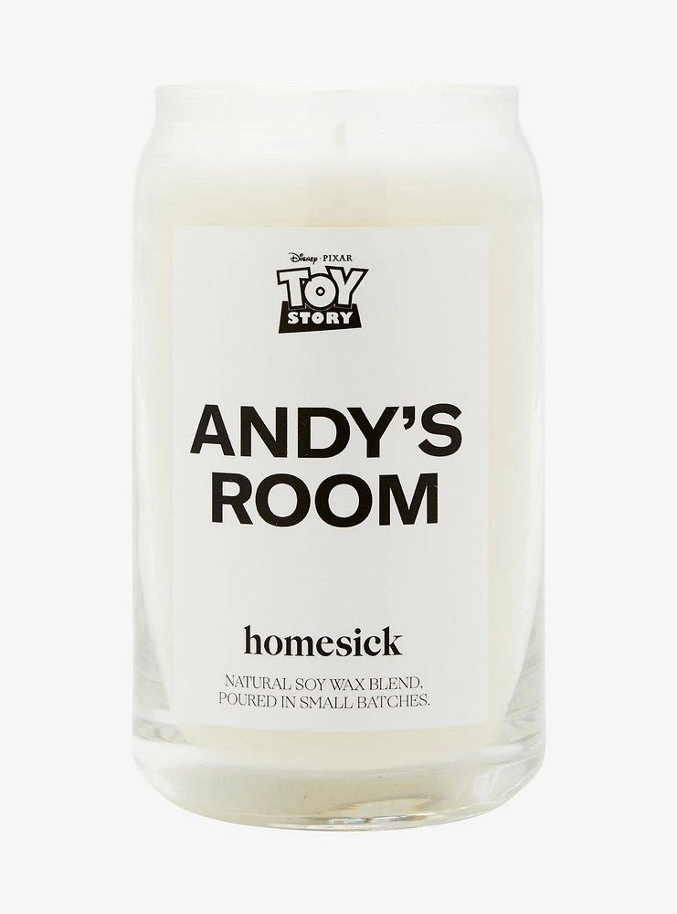 Homesick Disney Pixar Toy Story Andy's Room Candle