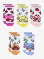 Strawberry Shortcake Friends No=Show Socks 5 Pair