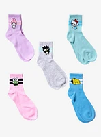 Sanrio Hello Kitty and Friends Quarter Crew Sock Set