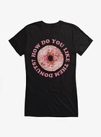 Hot Topic Pink Sprinkle Donut Girls T-Shirt