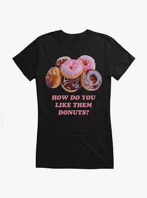 Hot Topic Donuts Girls T-Shirt