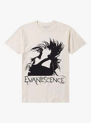 Evanescence Hair Boyfriend Fit Girls T-Shirt