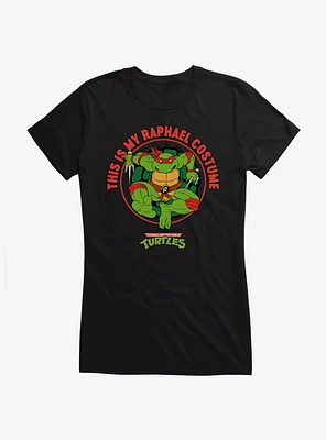 Teenage Mutant Ninja Turtles Raphael Costume Girls T-Shirt