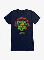 Teenage Mutant Ninja Turtles Raphael Costume Girls T-Shirt