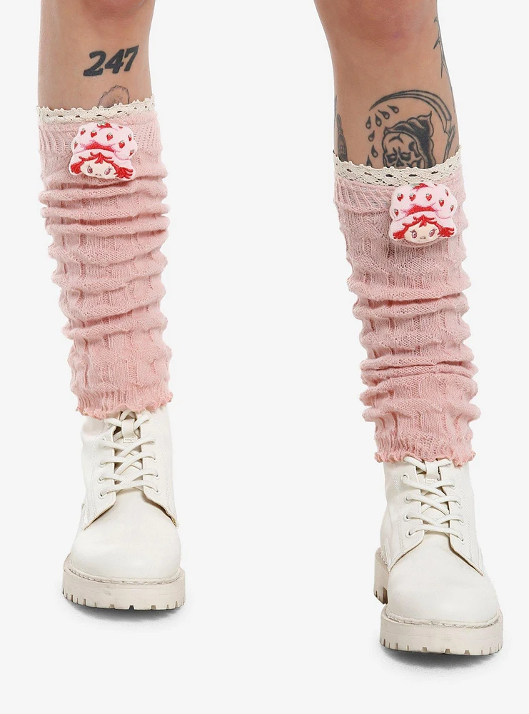 Strawberry Shortcake Plush Leg Warmers