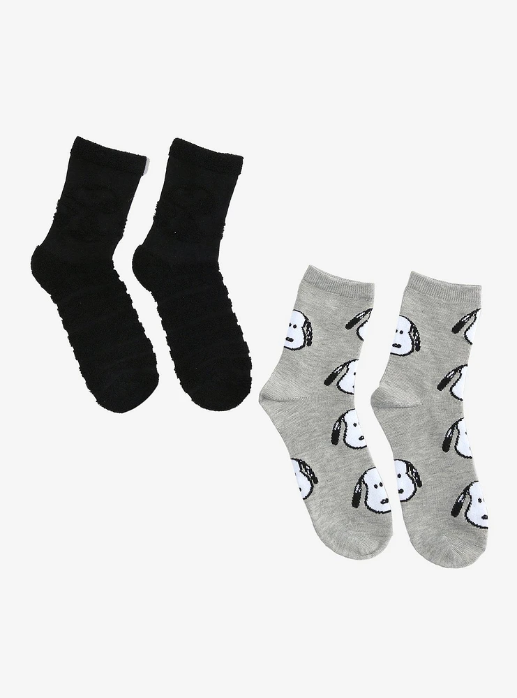 Peanuts Snoopy Crew Socks 2 Pair