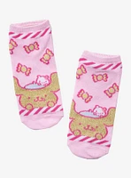 Pompompurin Candy Glitter No-Show Socks