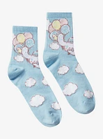 Cinnamoroll Balloons Crew Socks