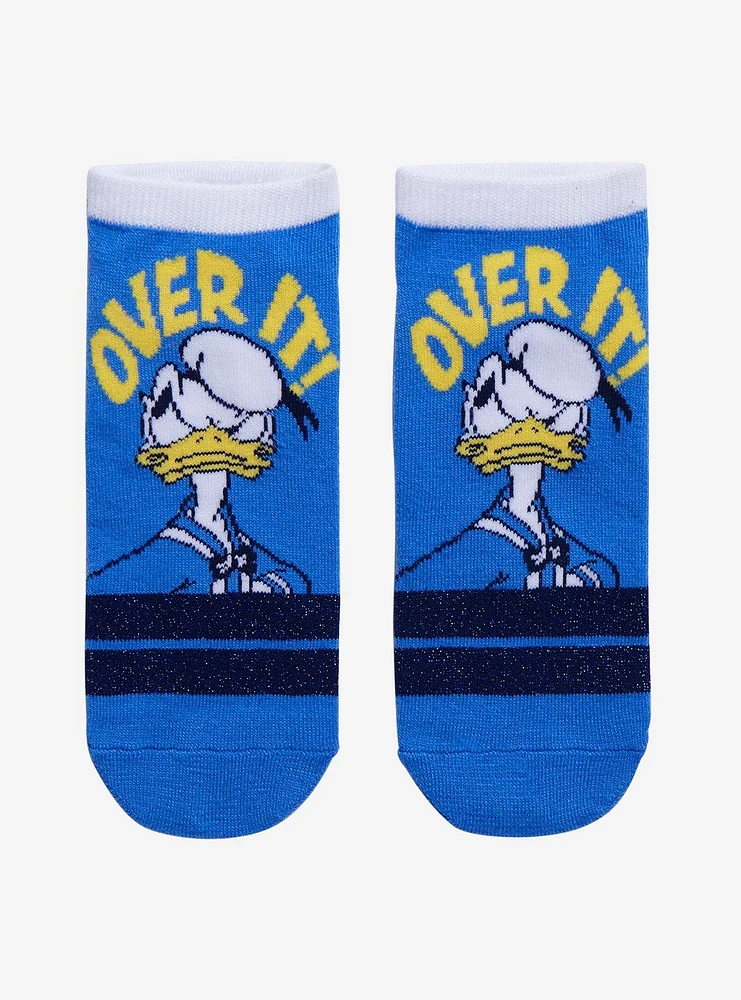 Disney Donald Duck Over It No-Show Socks