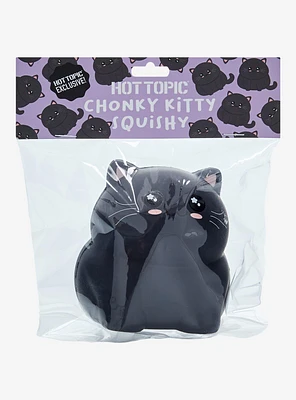 Black Chonky Kitty Squishy Toy Hot Topic Exclusive