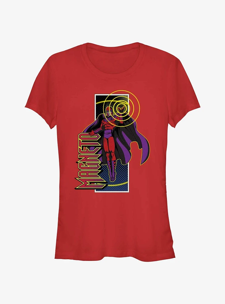 X-Men '97 Magneto Full Power Girls T-Shirt