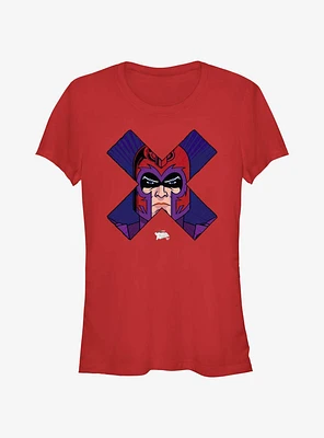 X-Men '97 Magneto Face Girls T-Shirt