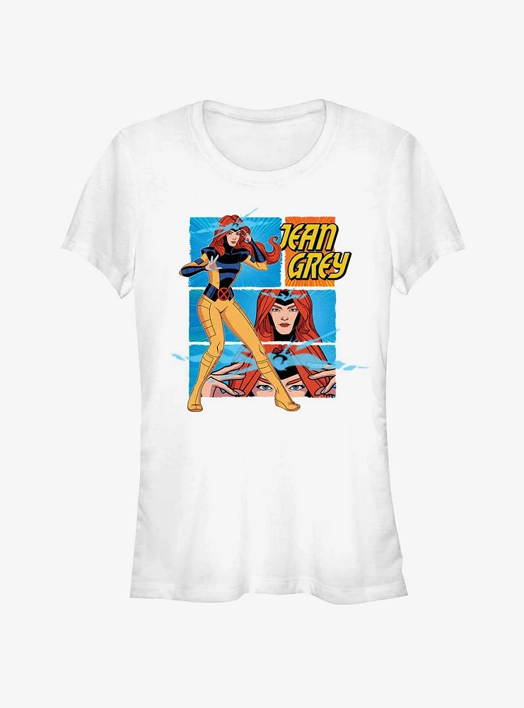 X-Men '97 Jean Grey Panels Girls T-Shirt