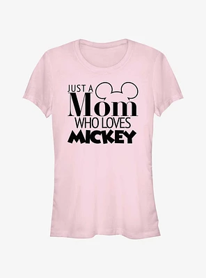 Disney Mickey Mouse Mom Loves Girls T-Shirt