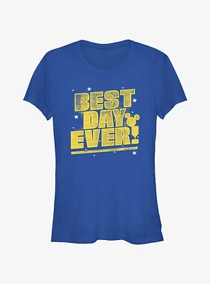 Disney Mickey Mouse Best Day Ever Girls T-Shirt