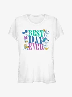 Disney Mickey Mouse Best Day With Friends Girls T-Shirt