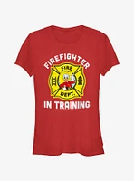 Disney Donald Duck Firefighter Training Girls T-Shirt