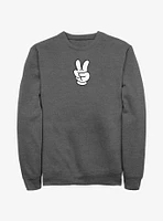 Disney Mickey Mouse Peace Hand Sweatshirt