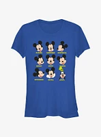 Disney Mickey Mouse & Goofy Expressions Girls T-Shirt