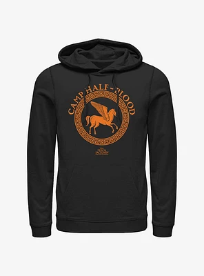 Disney Percy Jackson And The Olympians Camp Half Blood Icon Logo Hoodie