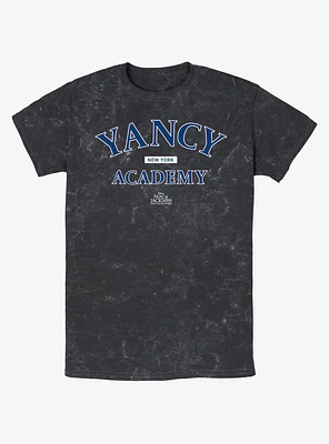 Disney Percy Jackson And The Olympians Yancy Academy Logo Mineral Wash T-Shirt