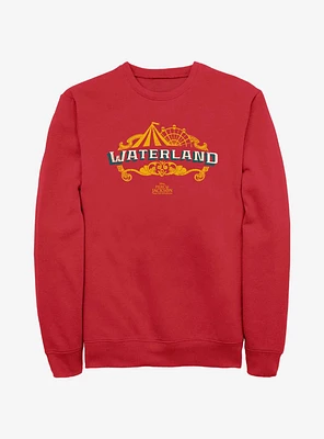 Disney Percy Jackson And The Olympians Waterland Park Logo Sweatshirt