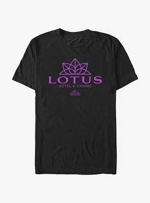 Disney Percy Jackson And The Olympians Lotus Hotel & Casino Logo T-Shirt