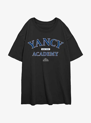 Disney Percy Jackson And The Olympians Yancy Academy Logo Girls Oversized T-Shirt