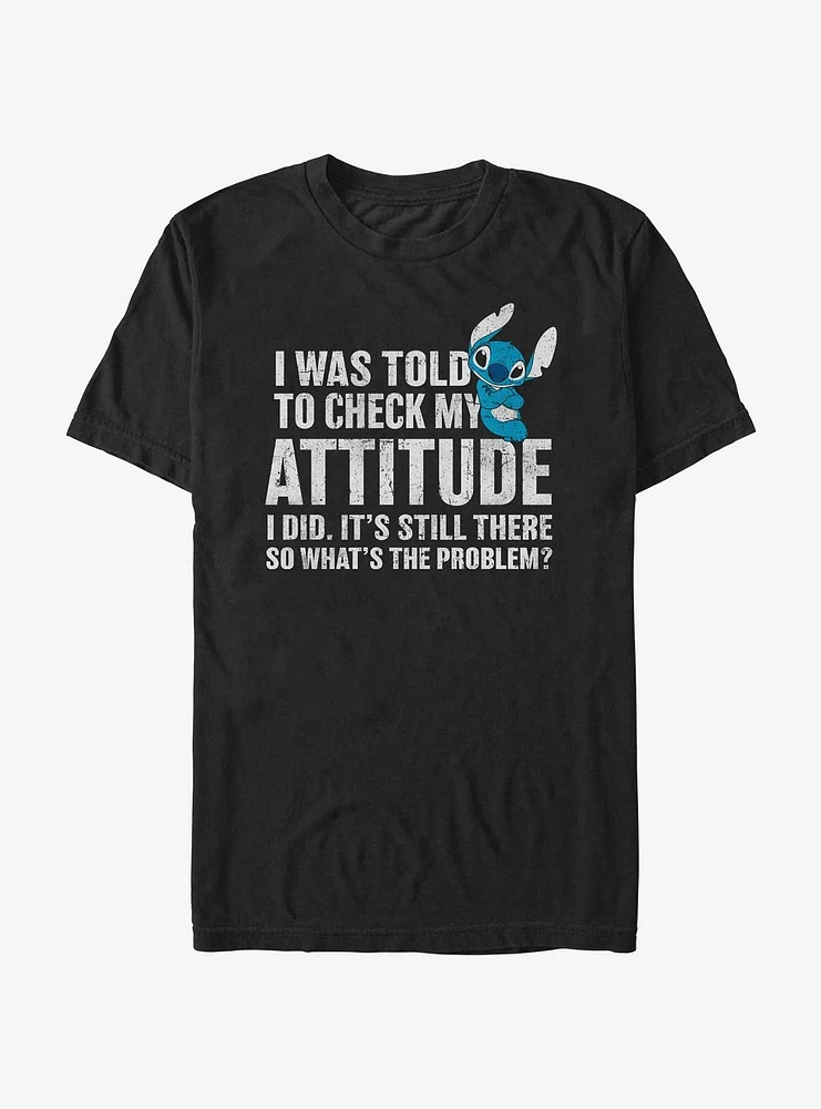 Disney Lilo & Stitch Attitude Check T-Shirt