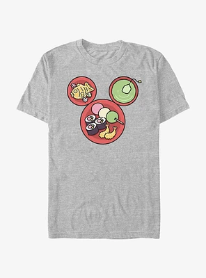 Disney Mickey Mouse Japanese Food T-Shirt
