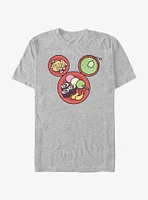 Disney Mickey Mouse Japanese Food T-Shirt