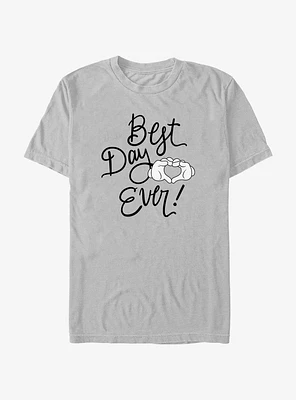 Disney Mickey Mouse Best Day Ever Hands T-Shirt